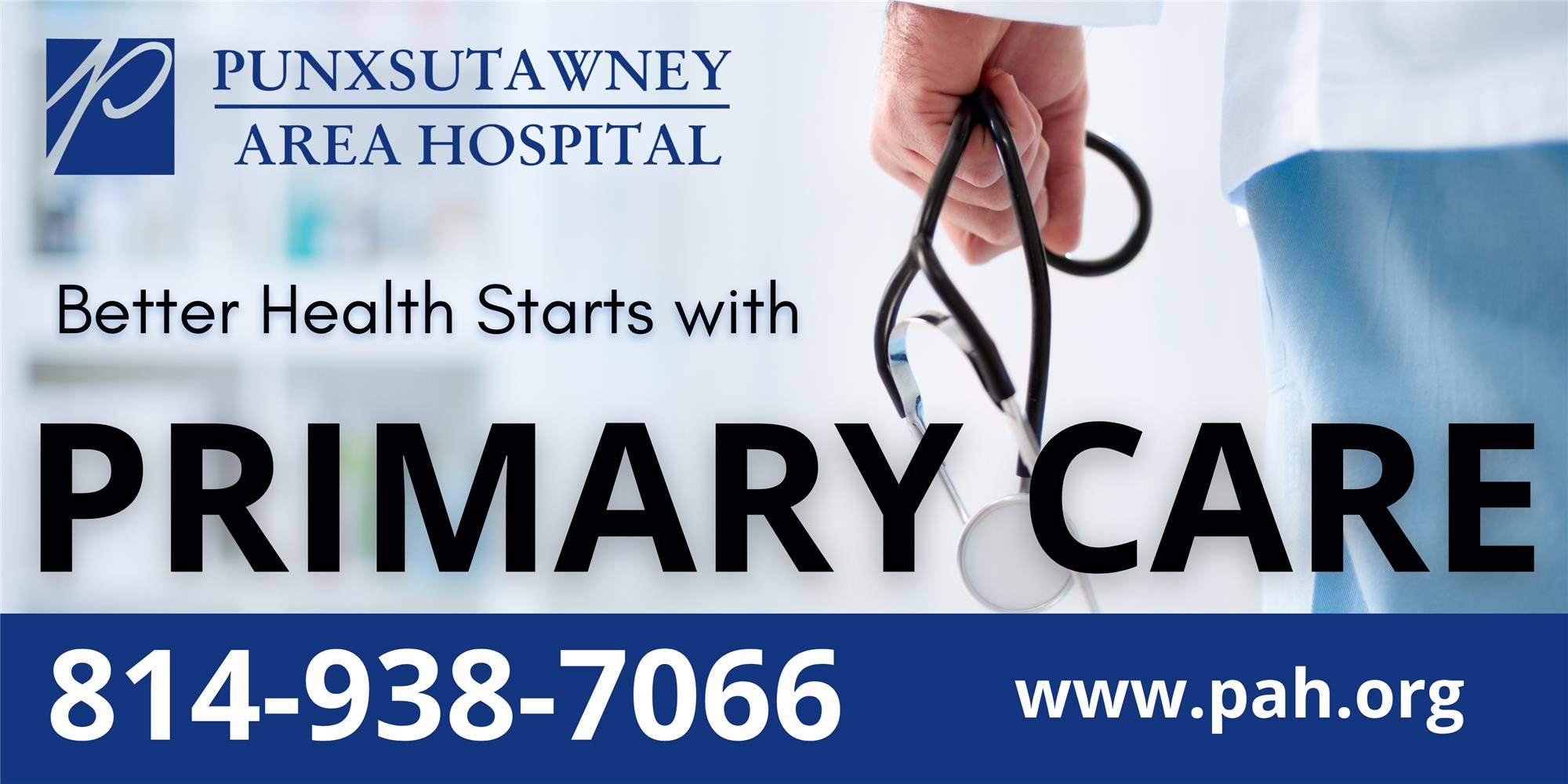 Primary Care | Punxsutawney Area Hospital