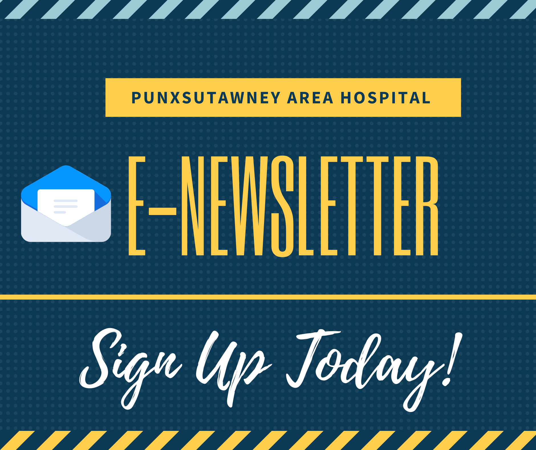 Sign Up For Our E-Newsletter | Punxsutawney Area Hospital